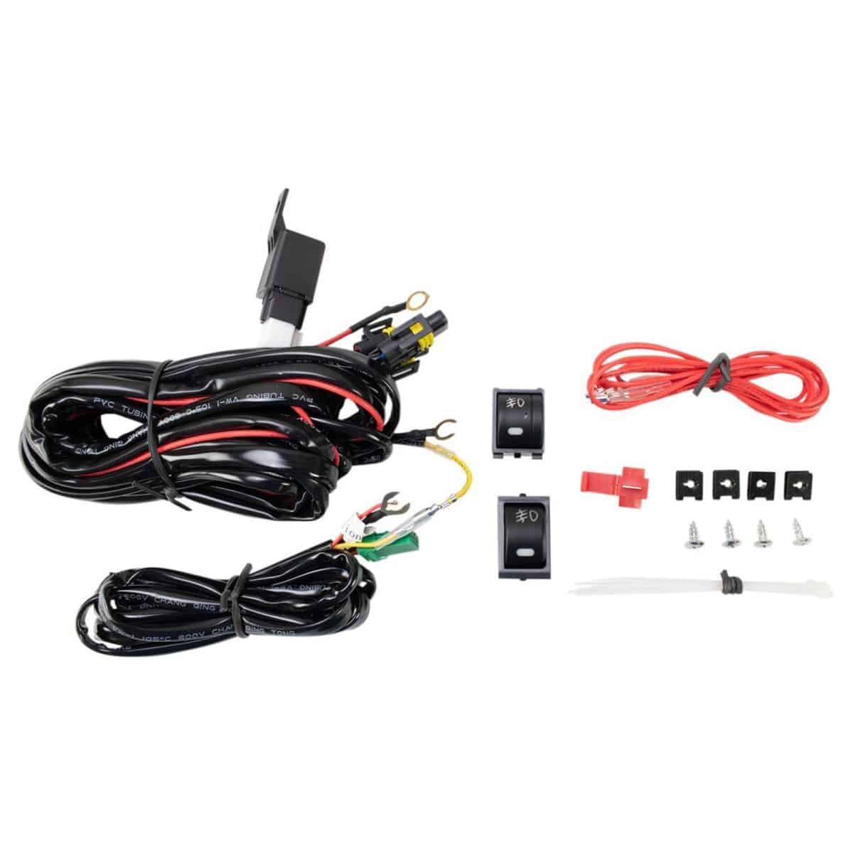 Front Yellow Lens Fog Driving Light Lamps Upgrade with Wiring Kit for WRX - Imagen 5