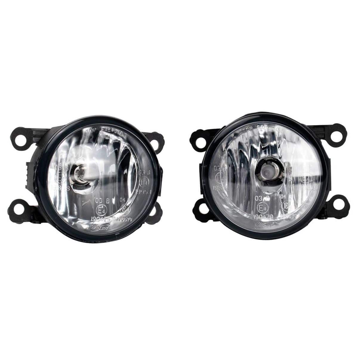 For 17 TITAN Front Clear Lens Fog Driving Light Lamps Upgrade with Wiring Kit - immagine 3
