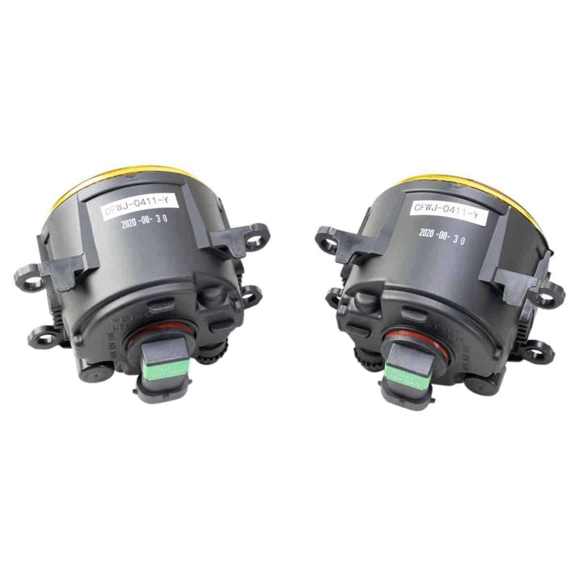 Front Yellow Lens Fog Driving Light Lamps Upgrade with Wiring Kit for WRX - Imagen 2