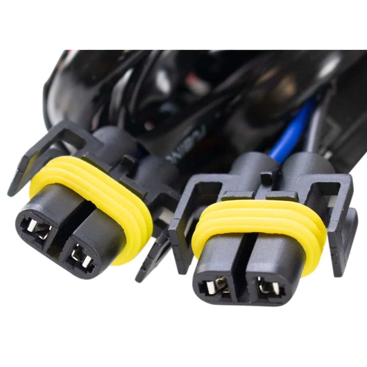 Front Yellow Lens Fog Driving Light Lamps Upgrade with Wiring Kit for WRX - Imagen 6
